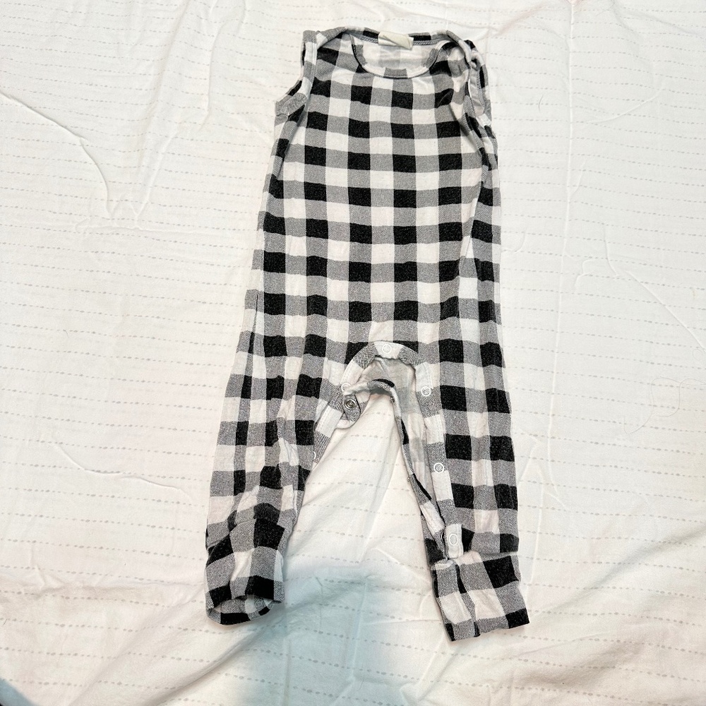 Buffalo Check Romper